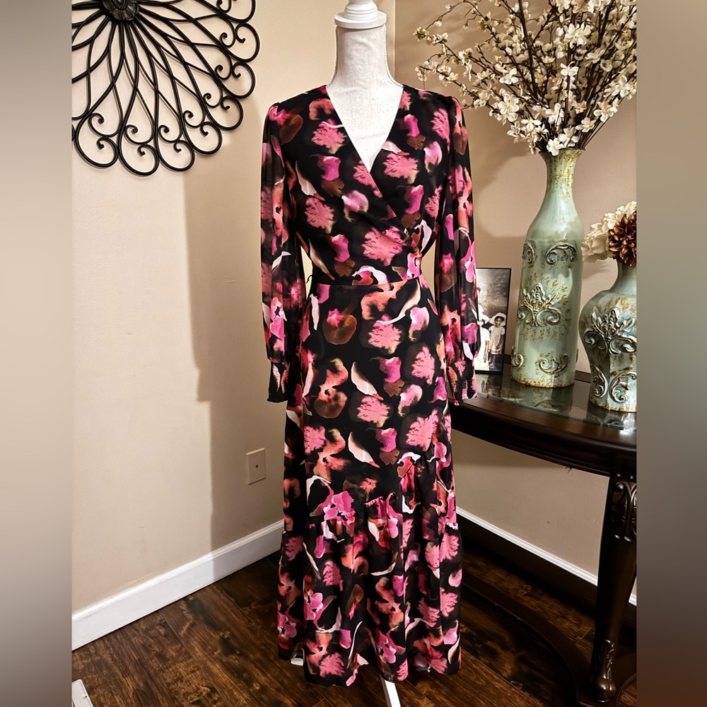 Bar III Wrap Maxi Dress